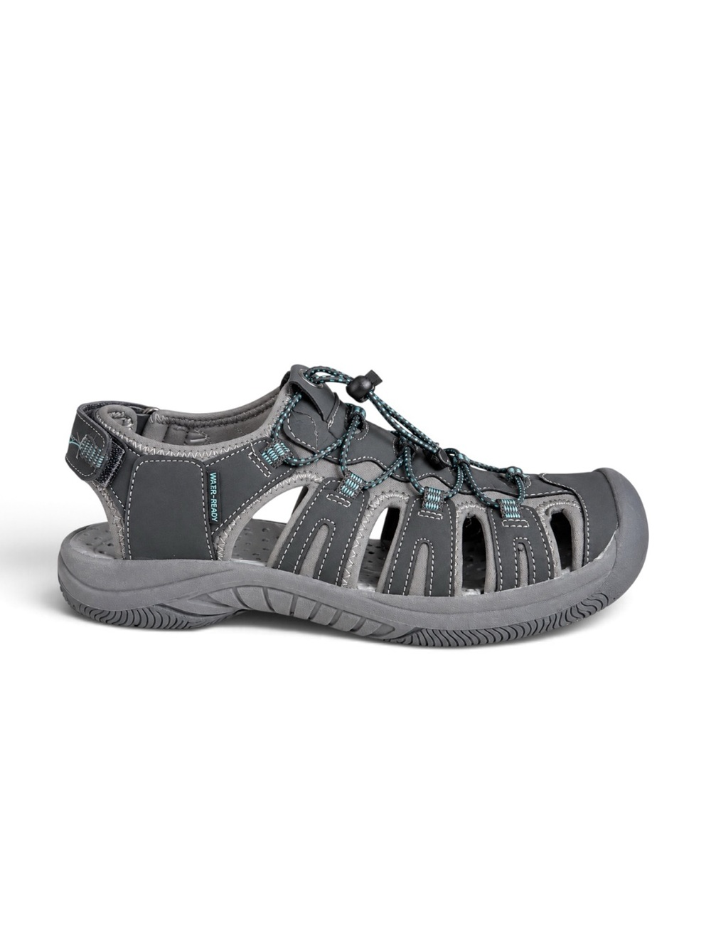 Eddie Bauer Kelowna Water-Ready Hiking Sandals Vacation Shoes Gray Blue Size 7